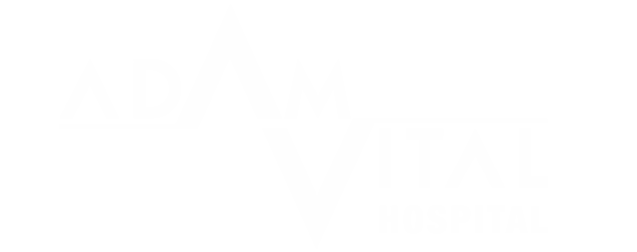 Adam Vital White Logo